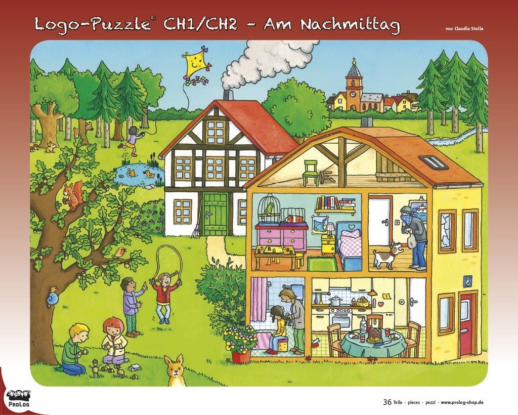 Logopuzzle CH1/CH2 