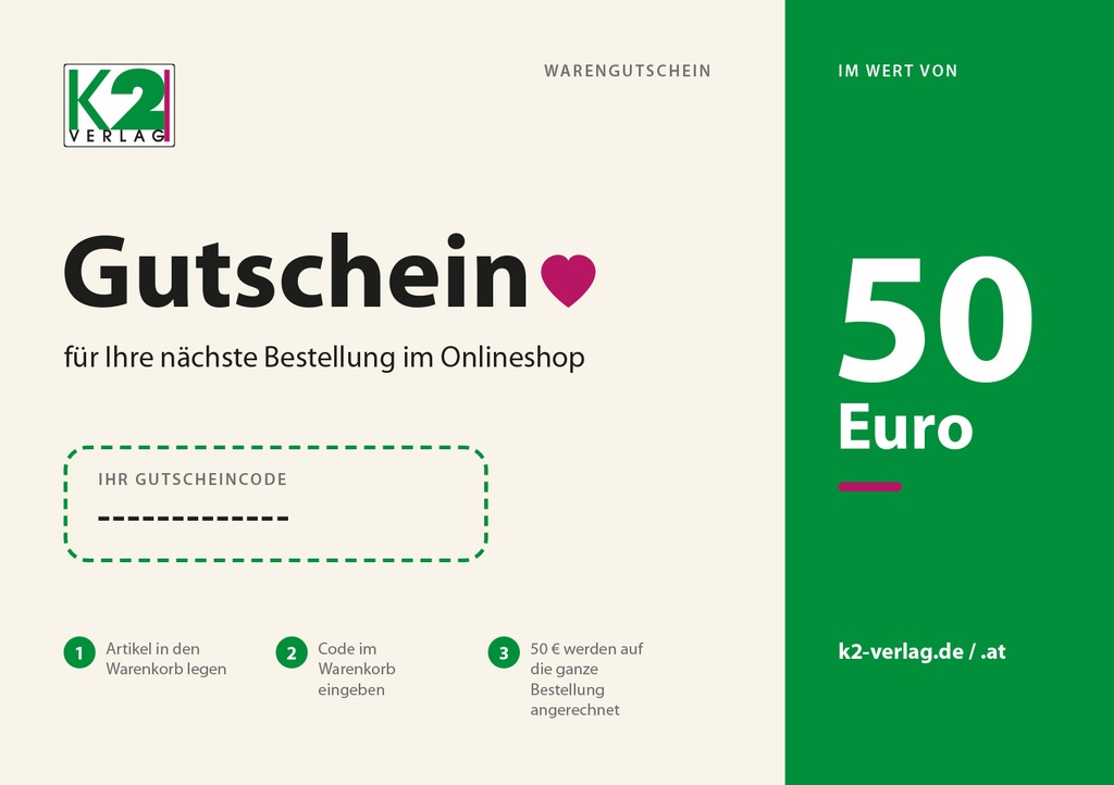 K2 Einkaufsgutschein 50 Euro