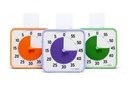 Gruppen TimeTimer 19 x 19 cm 3er-Set Farbkollektion 2