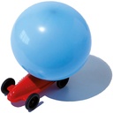 Rennauto mit Ballonantrieb