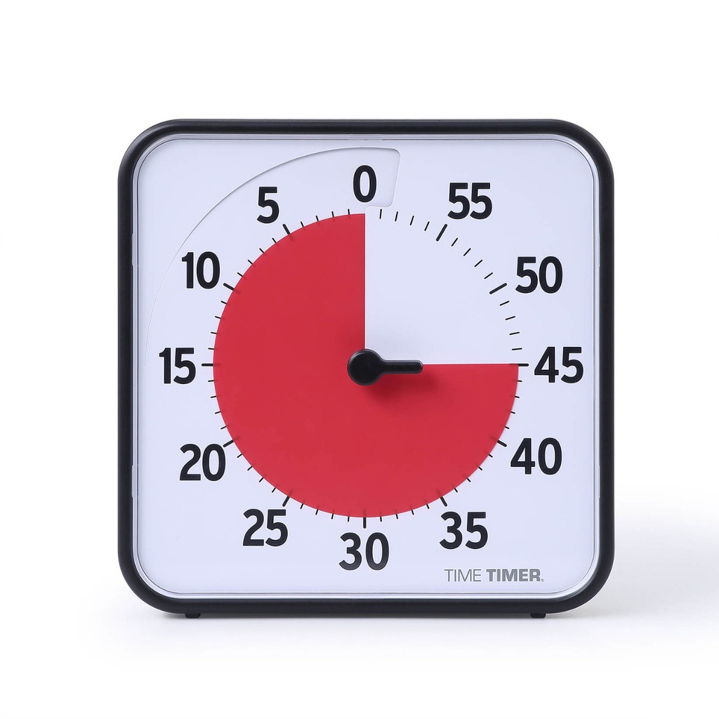 Gruppen TimeTimer® 19 x 19 cm schwarz
