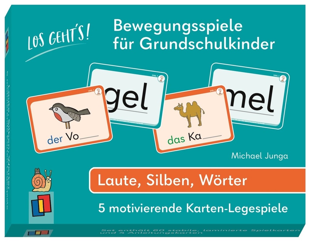 Bewegungsspiele für Grundschulkinder - Laute, Silben, Wörter