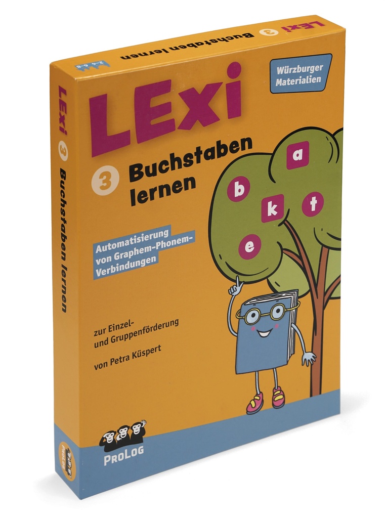 LExi 3 - Buchstaben lernen: Automatisierung von Graphem-Phonem-Verbindungen