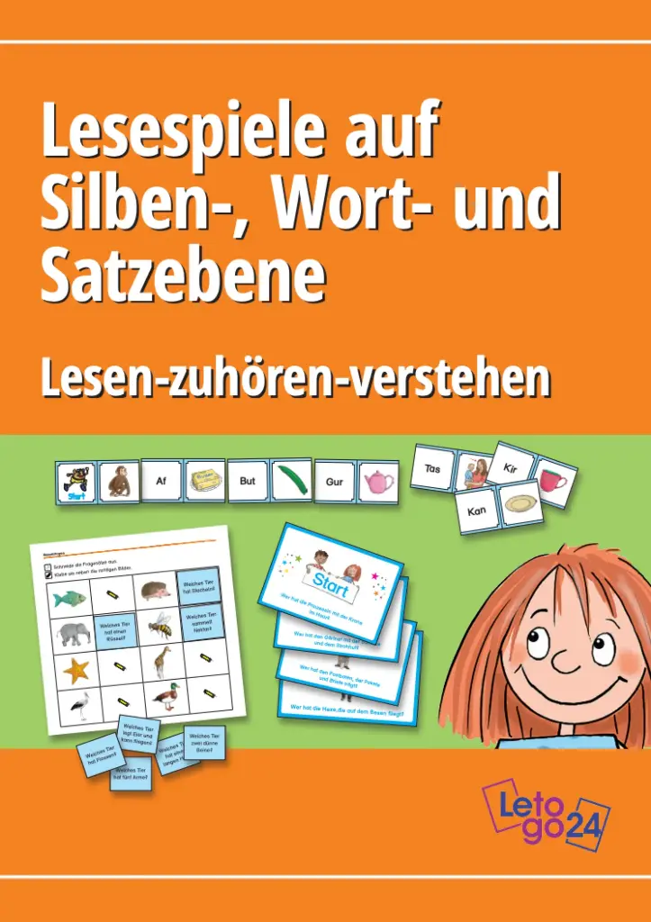 Lesespiele auf Silben-, Wort- und Satzebene PDF