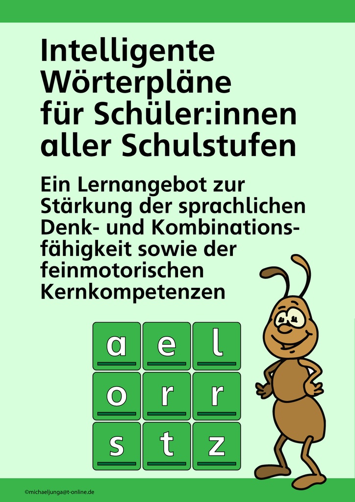 Intelligente Wörterpläne für Schüler/innen aller Schulstufen 1 PDF 