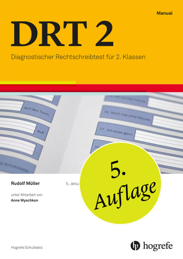DRT 2 Diagnostischer Rechtschreibtest für 2. Klassen