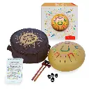 Tambu Steel Drum - matt gold