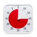 Großer TimeTimer® 30 x 30 cm weiss