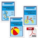 Legespiele mit Wörtern PDF