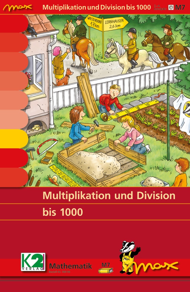 Max Lernkarten Multiplikation und Division bis 1000